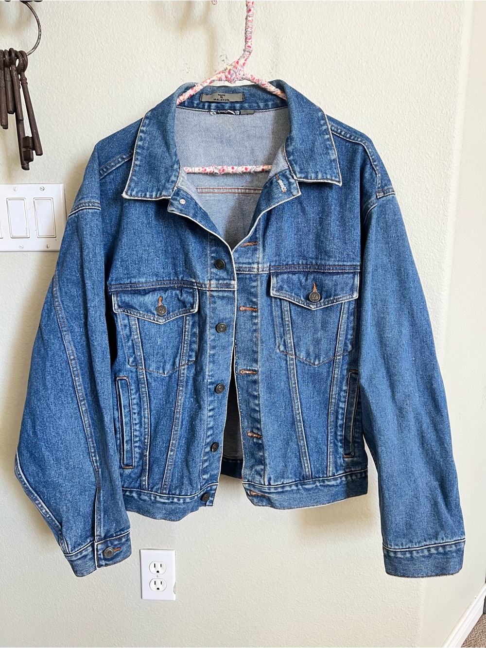 Classic Blue Denim Jean Jacket